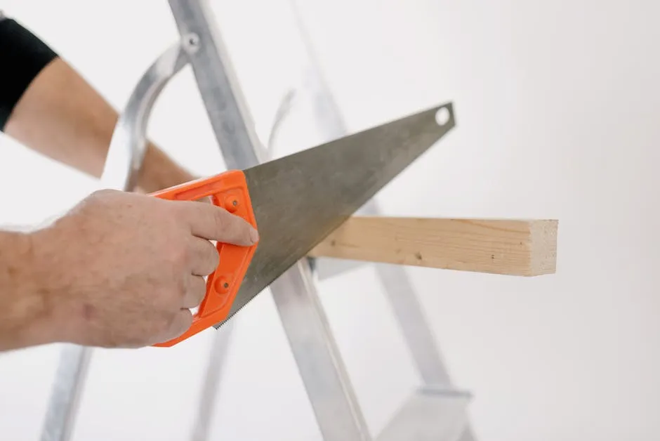 Hout zagen pakket
