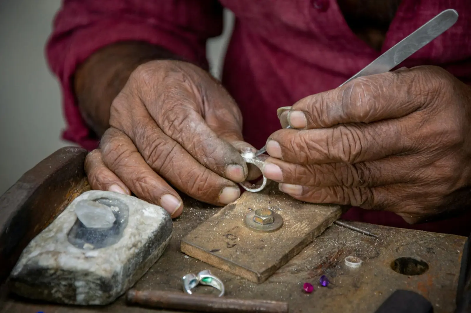 Midden oosterse juwelier