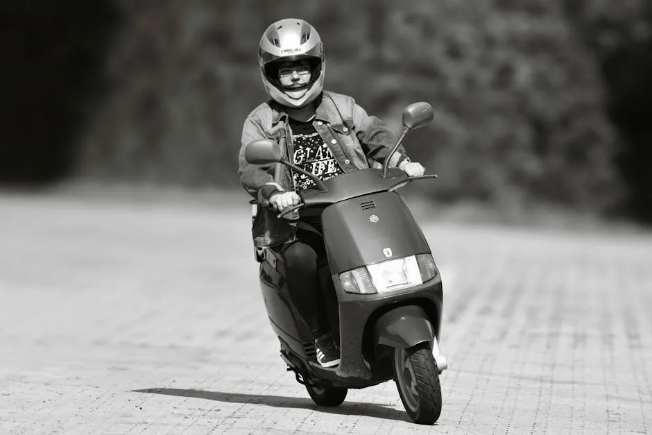 Reparatie en onderhoud van een scooter voor een particuliere klant