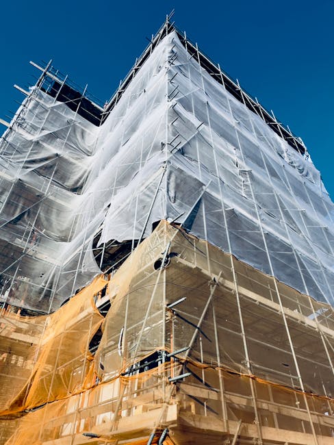Scaffolding, Composite material, High-rise building, Engineering, Construction