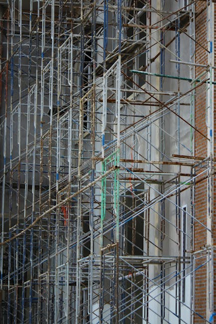 Scaffolding, Composite material, Iron, Metal, Engineering