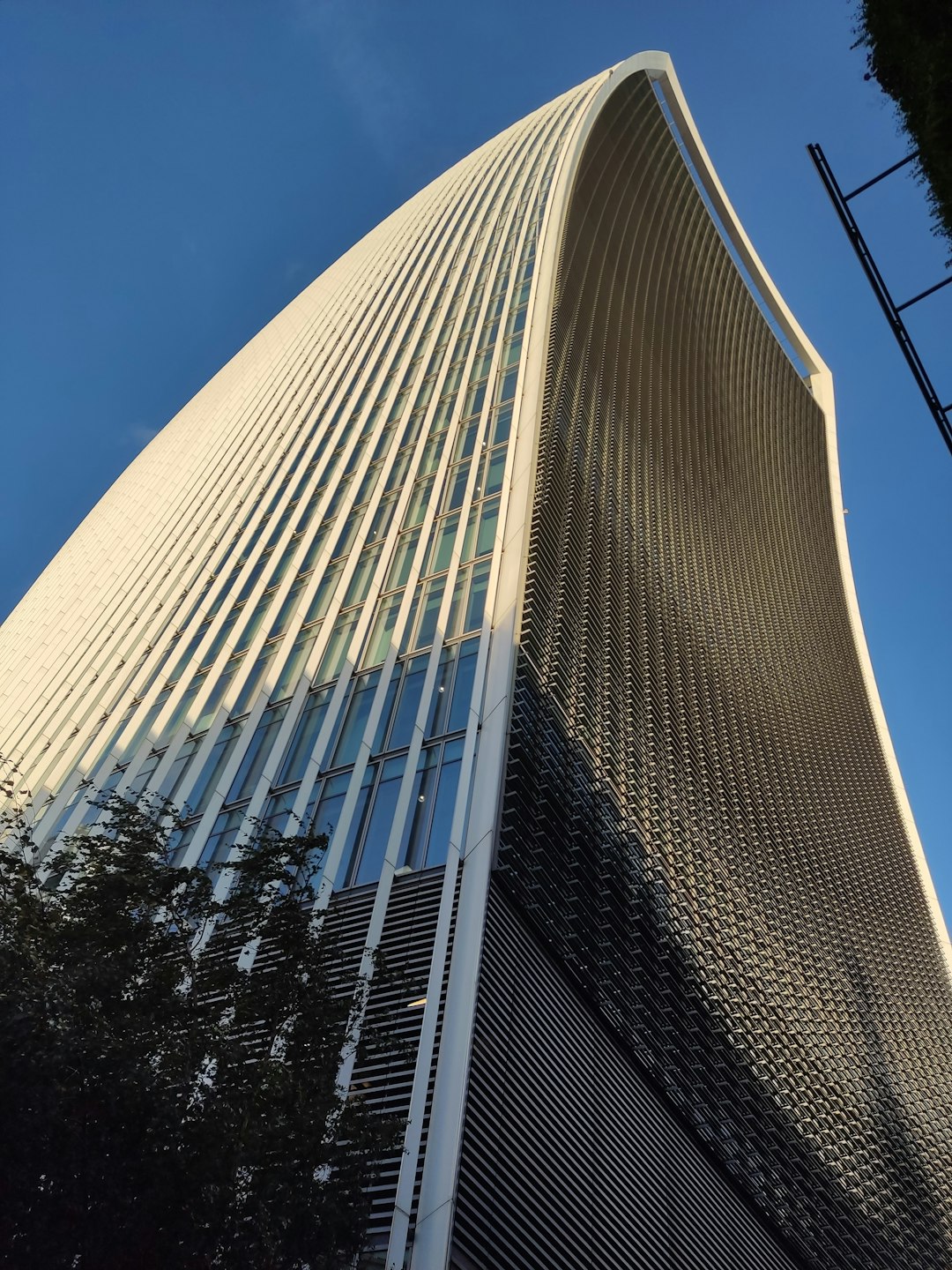 a very tall building with a lot of windows